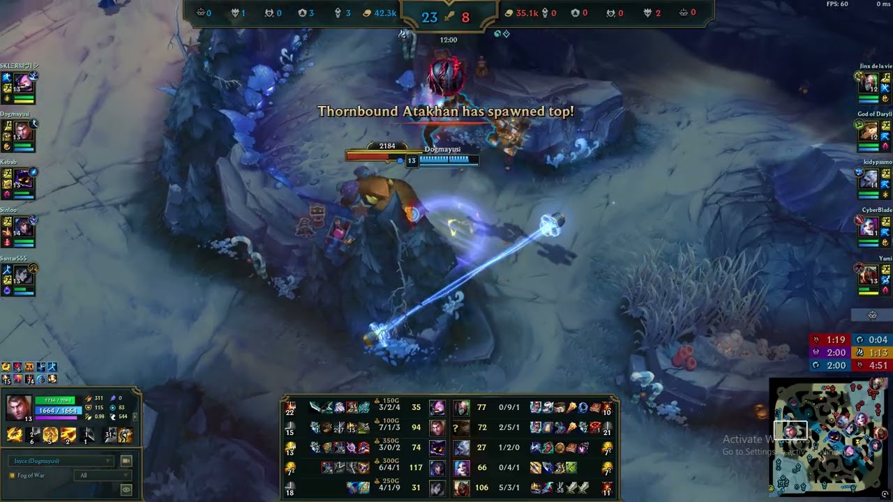 League of Legends URF-Jayce 无限火力-杰斯