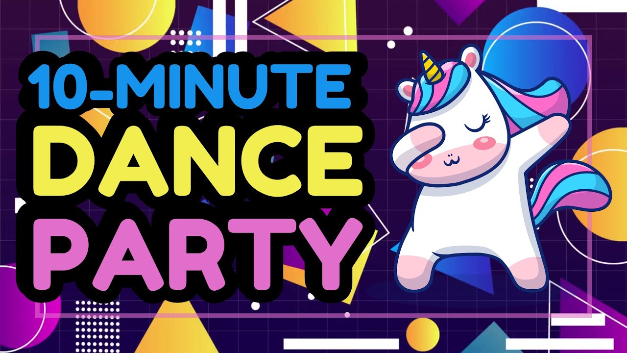 10-Minute Kids Dance Party | Follow-Along Dance Game for Elementary PE