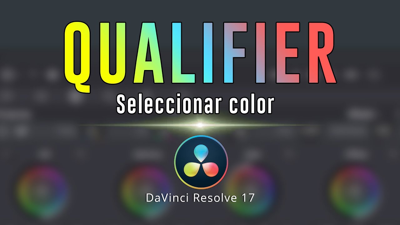 Seleccionar COLORES específicos con la herramienta QUALIFIER ⚡️| DaVinci Resolve 17