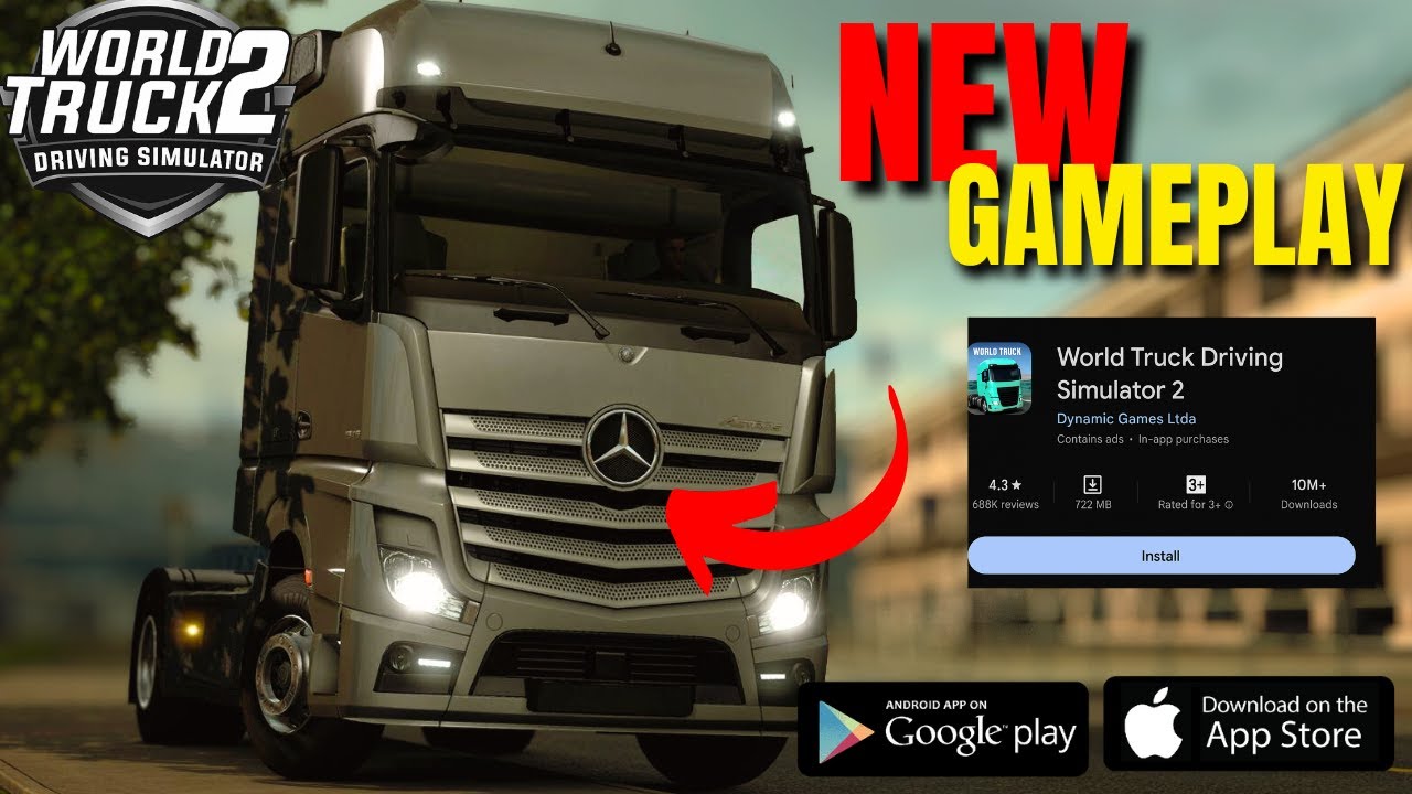 World Truck Driving Simulator 2 Первый взгляд | Новые утечки + РЕЛИЗ ✅