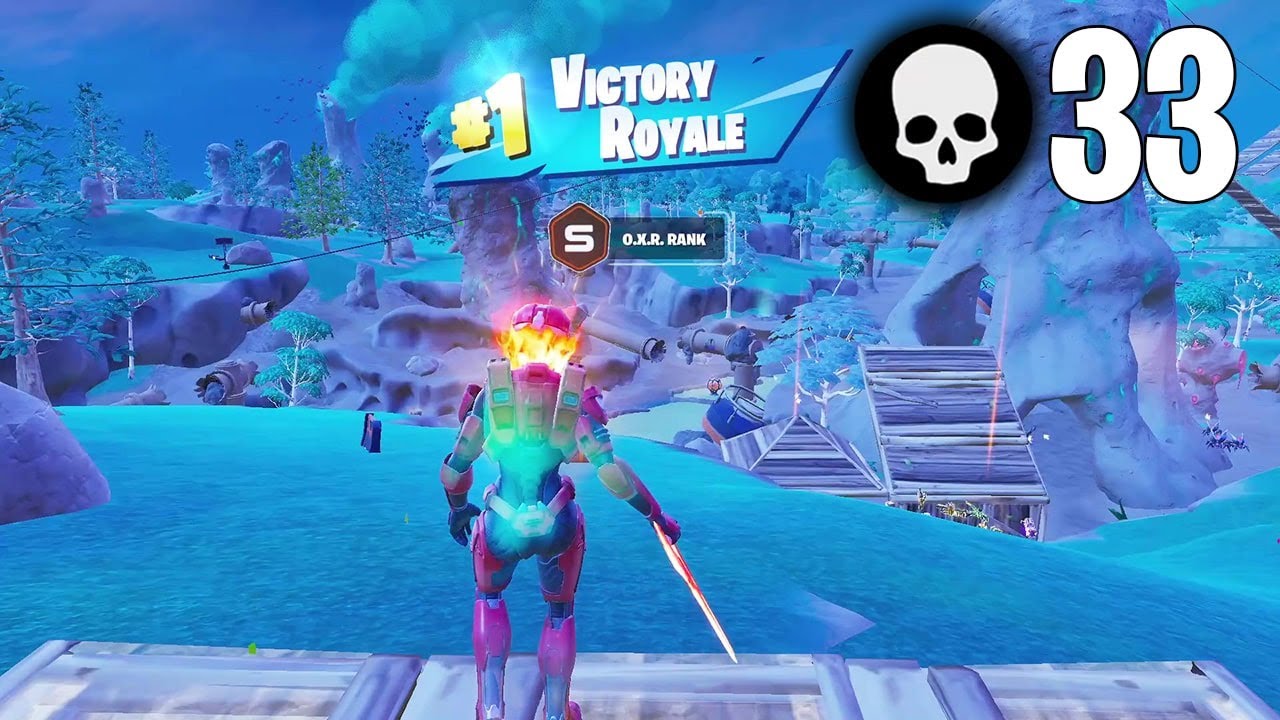 33 Elimination Solo vs Squads (Fortnite Chapter 6 Season 4 Full Game Win)
