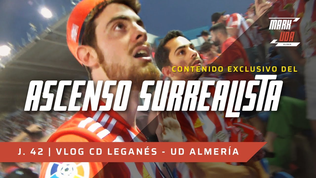 J. 42 | VLOG CD LEGANÉS - UD ALMERÍA | ASCENSO EN MI CIUDAD #LeganésAlmería
