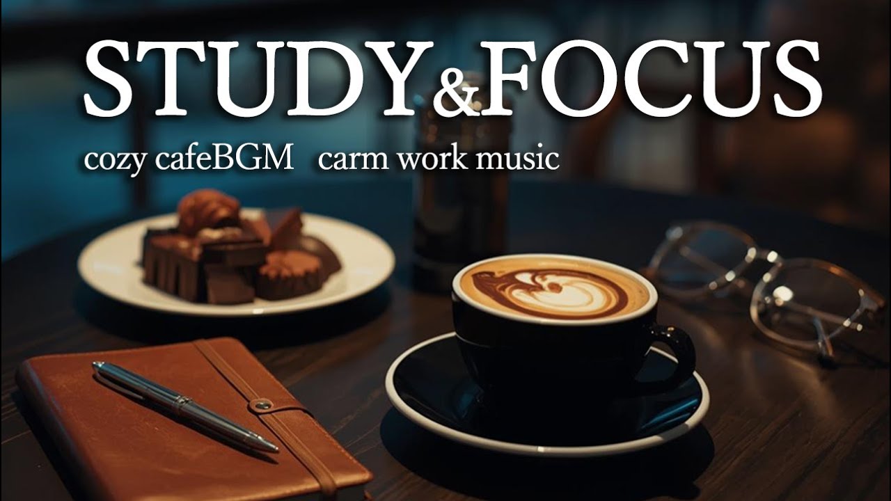 【深夜1人で黙々と作業するためのカフェ音楽】5 Hours Rainy Night Cafe Jazz for Working 🌧🌙☕【作業用BGM】