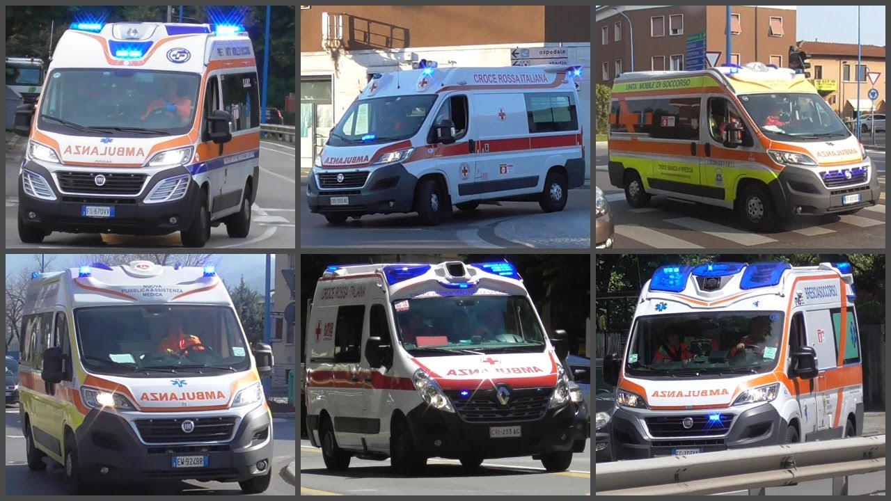 [BUON ANNO] Compilation mezzi Soccorso Sanitario