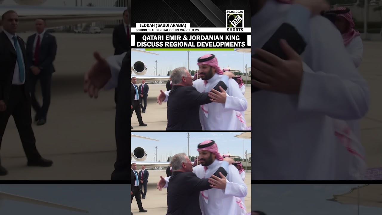 Qatari Emir and Jordanian King arrive in Jeddah for talks on regional developments amid tensions