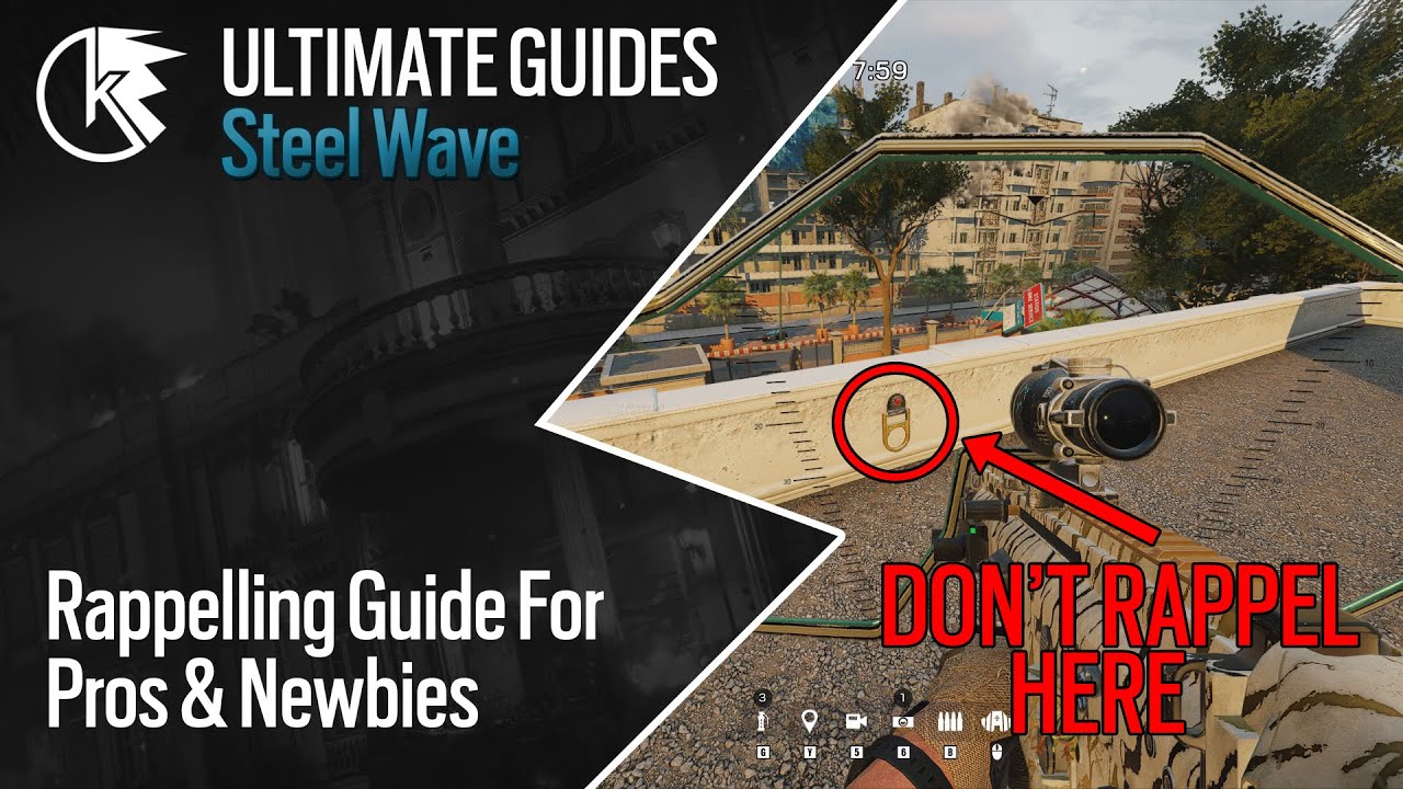 Rappelling Guide - Rainbow Six Siege [AR/ENG]