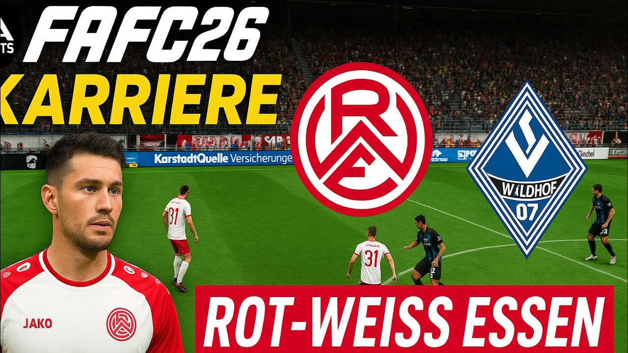KADER-UMBAU bei RWE! 🔴🔥 Erstes Spiel gegen Mannheim | EA FC 26 