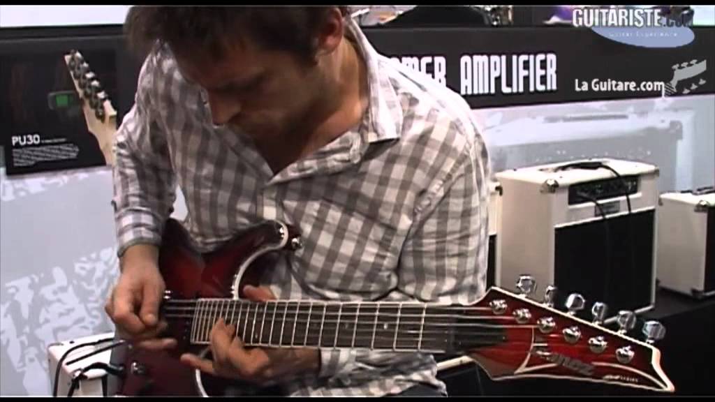 MusikMesse 2012 - ibanez SA360QM-SRB par Brice Delage