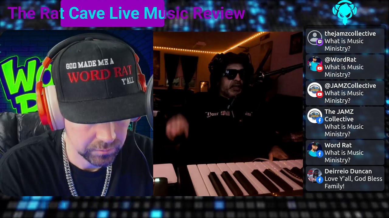 What is Music Ministry? Live music review in The Rat Cave! Playing YOUR Kingdom music 🚀!