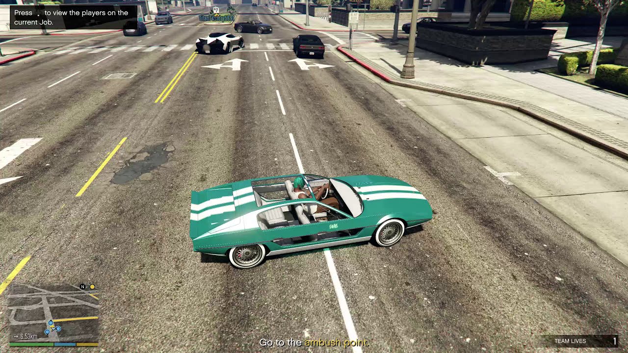 GTA V - Pacific Standard Heist Convoy with Toreador