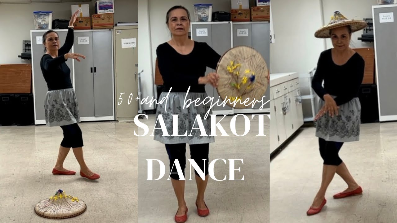 SALAKOT Dance tutorial 50+ and beginners |Lola Femie’s Lifestyle
