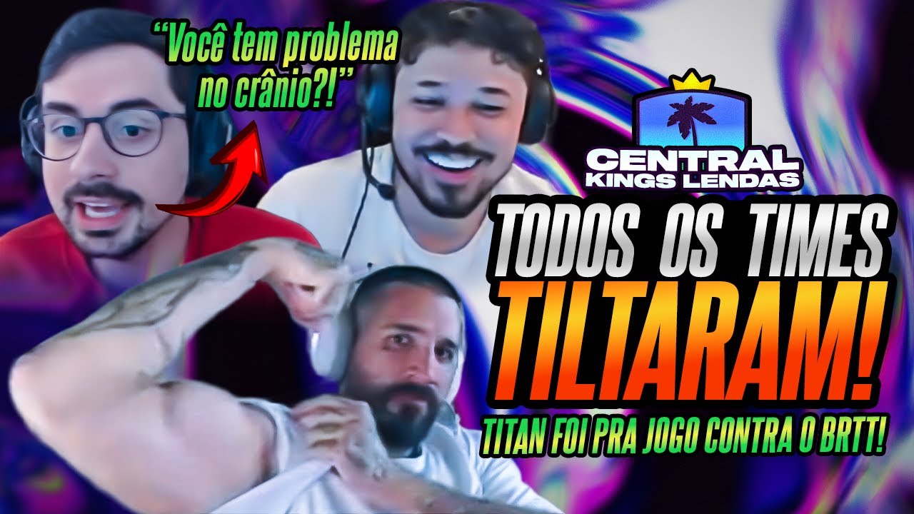 BRTT vs TITAN, ESA e AYEL BRIGARAM e SHINI TILTOU COM O TIME