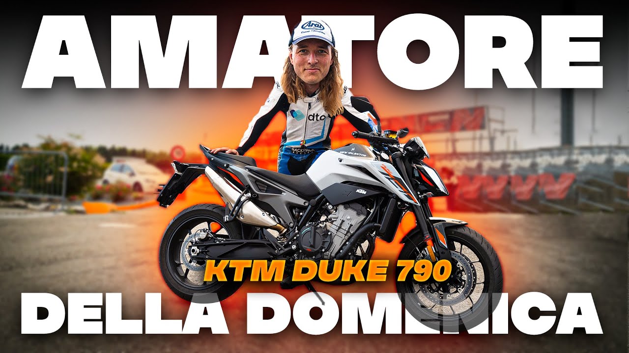 Vado in pista IN moto! 😱 | A fullgasss con la Ktm Duke790 a Castelletto di Branduzzo