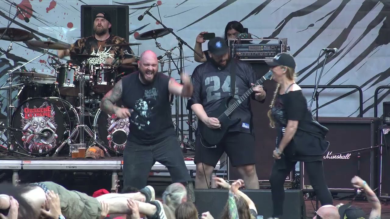 Internal Bleeding @ Obscene Extreme 2023 live 4K video