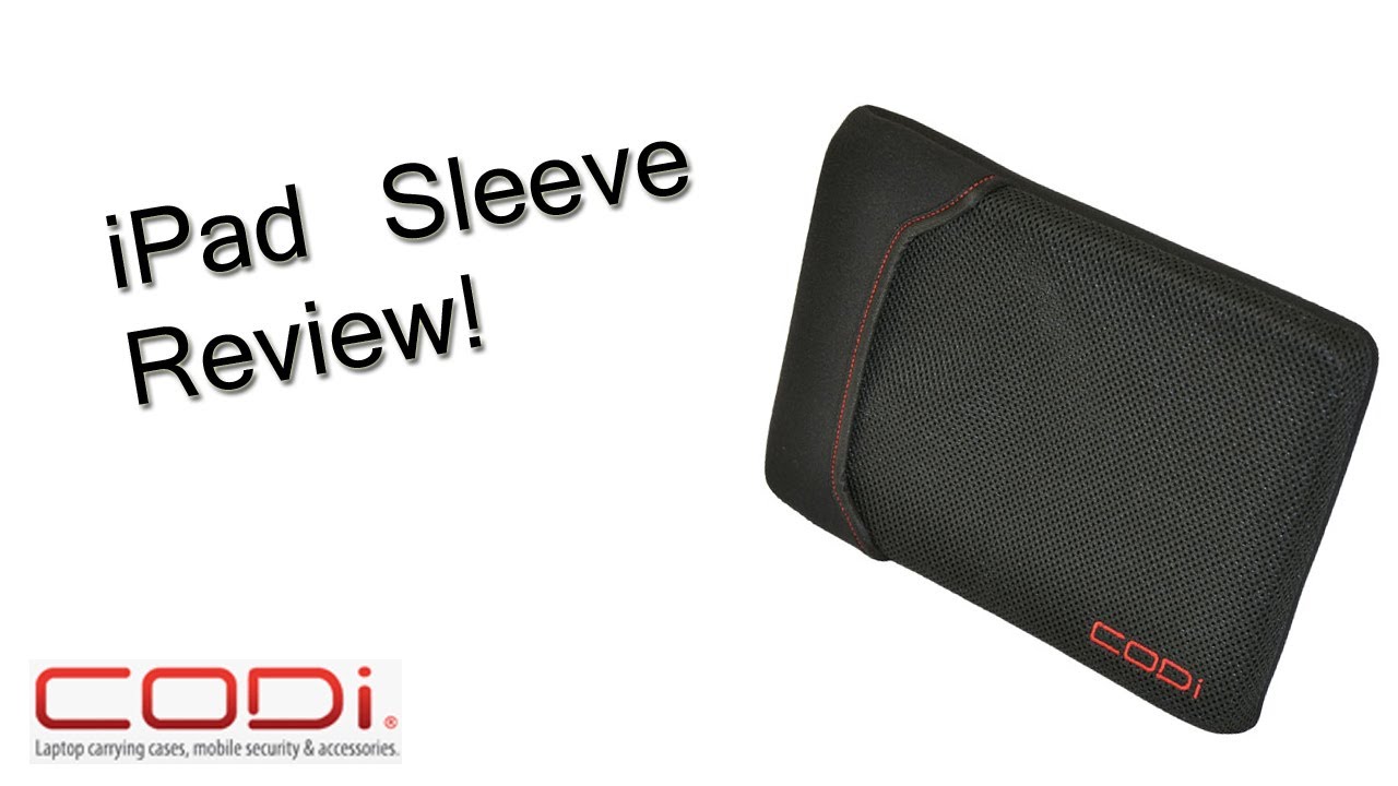 Capsule Neoprene Sleeve for iPad - Review