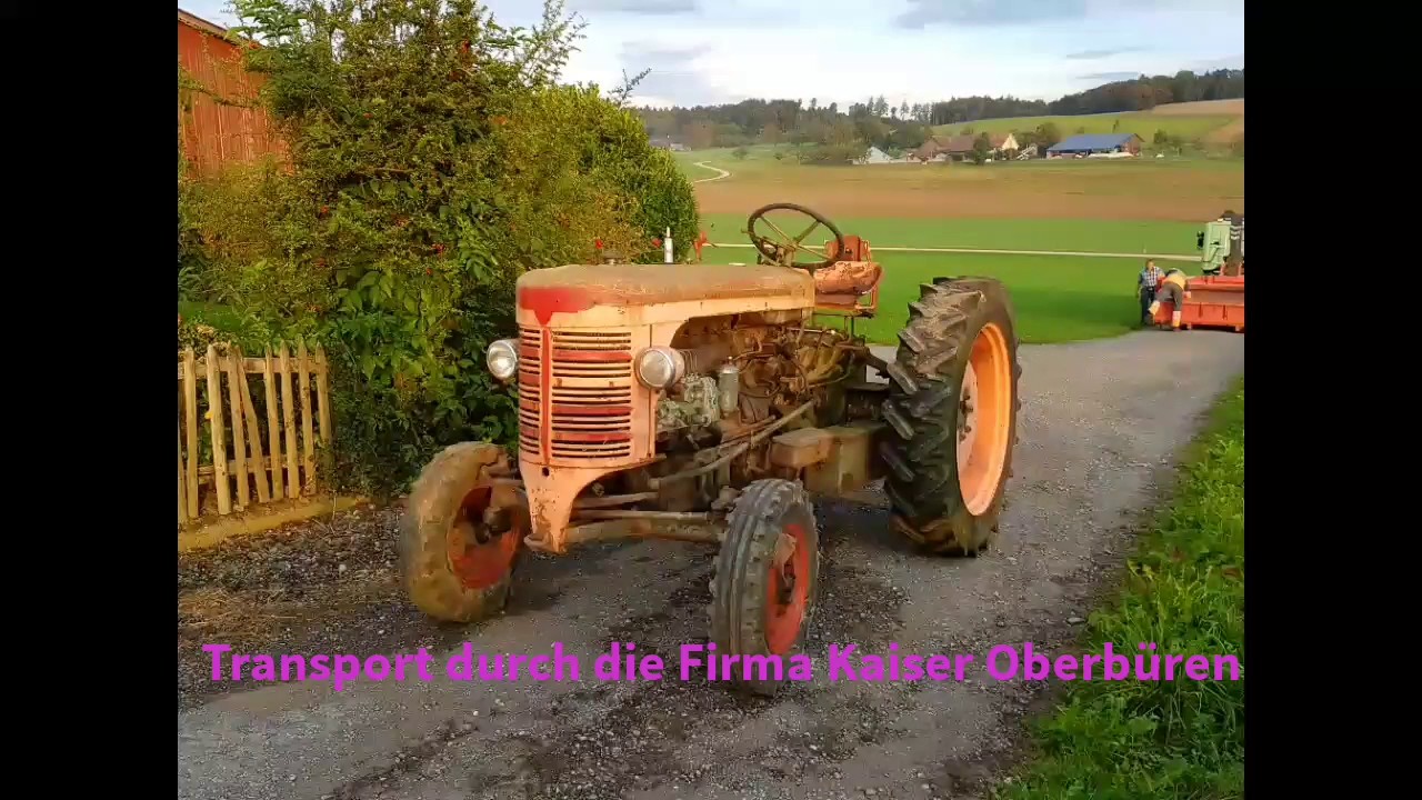 H&uuml;rlimann D-120 1966 Restauration