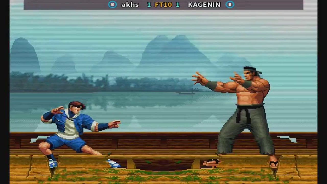킹 오브 파이터즈98 The King Of Fighters 98 - akhs (jp) vs KAGENIN (jp) 拳皇98 ングオブファイターズ98 kof98 Fightcade