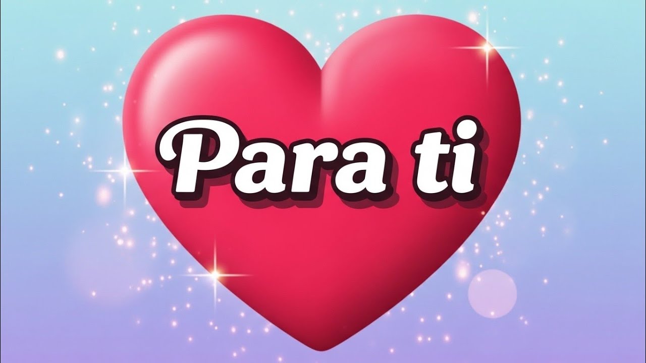 Escucha esta canción porque esto es lo que nos pasa nosotros 