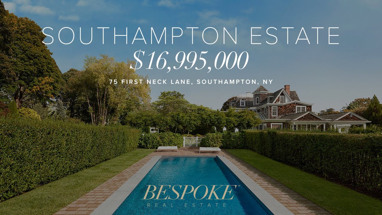 $16,995,000 Historic Southampton Estate Section Residence