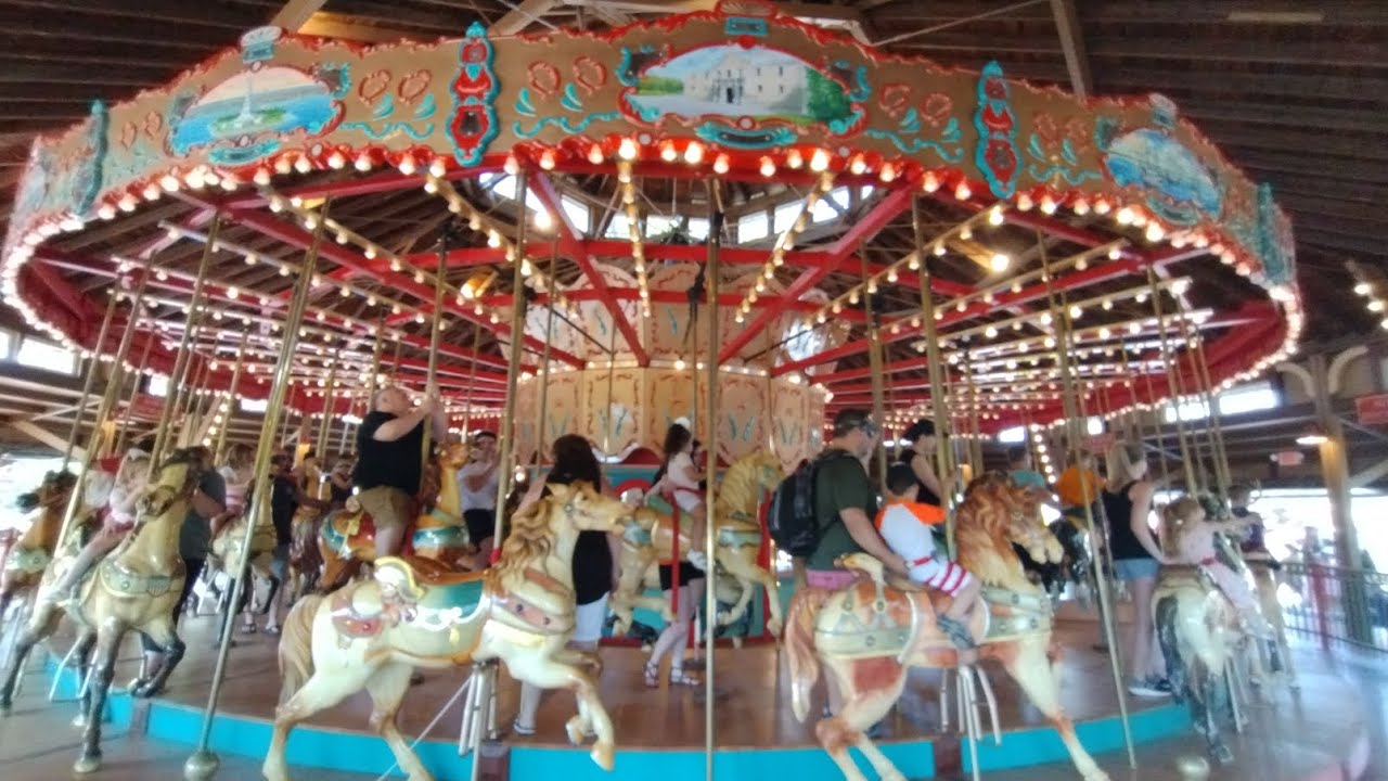 Antique Carousel at Canobie Lake Park