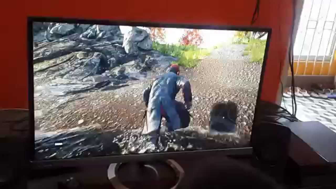 Ps4 Watch Dogs played on Asus Mx279h ips monitor with Logitech z906 speakers