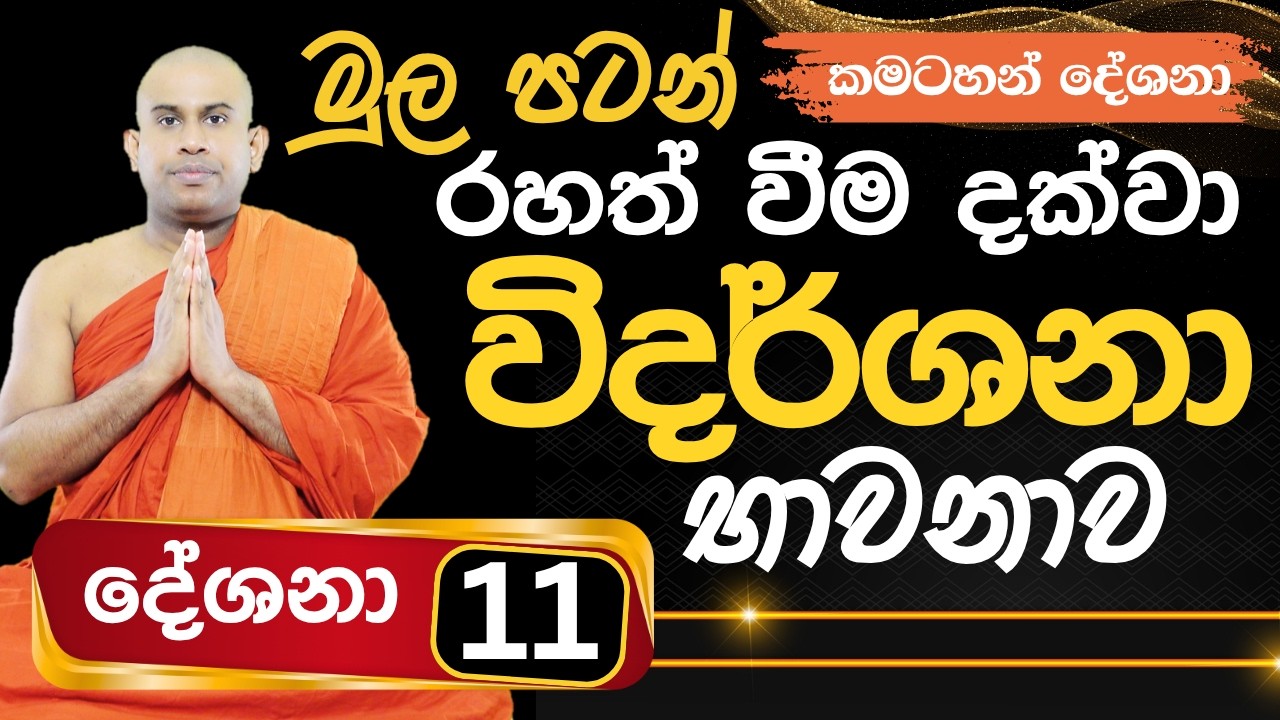 දානයෙන් සීලයෙන් තෘෂ්ණාවට වන බලපෑම | මුල සිට රහත් වීම දක්වා විදර්ශනාව | Namalgamuwe Wijayaseela Thero