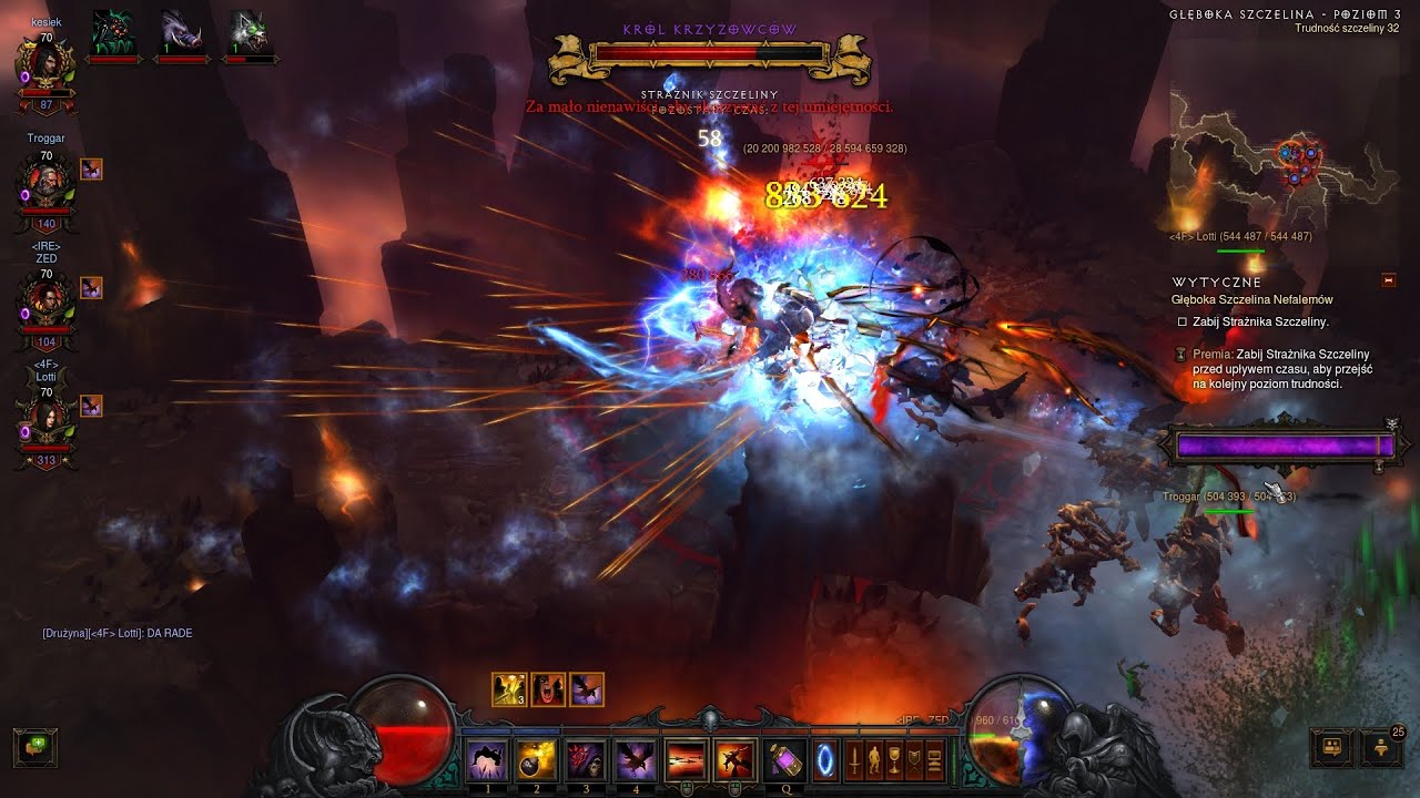 Diablo III: RoS - Głebokie Szczeliny - Poziom 32