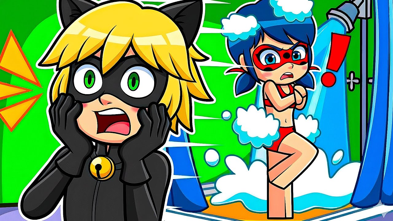 CAT NOIR vai MORAR com A LADYBUG no ROBLOX!