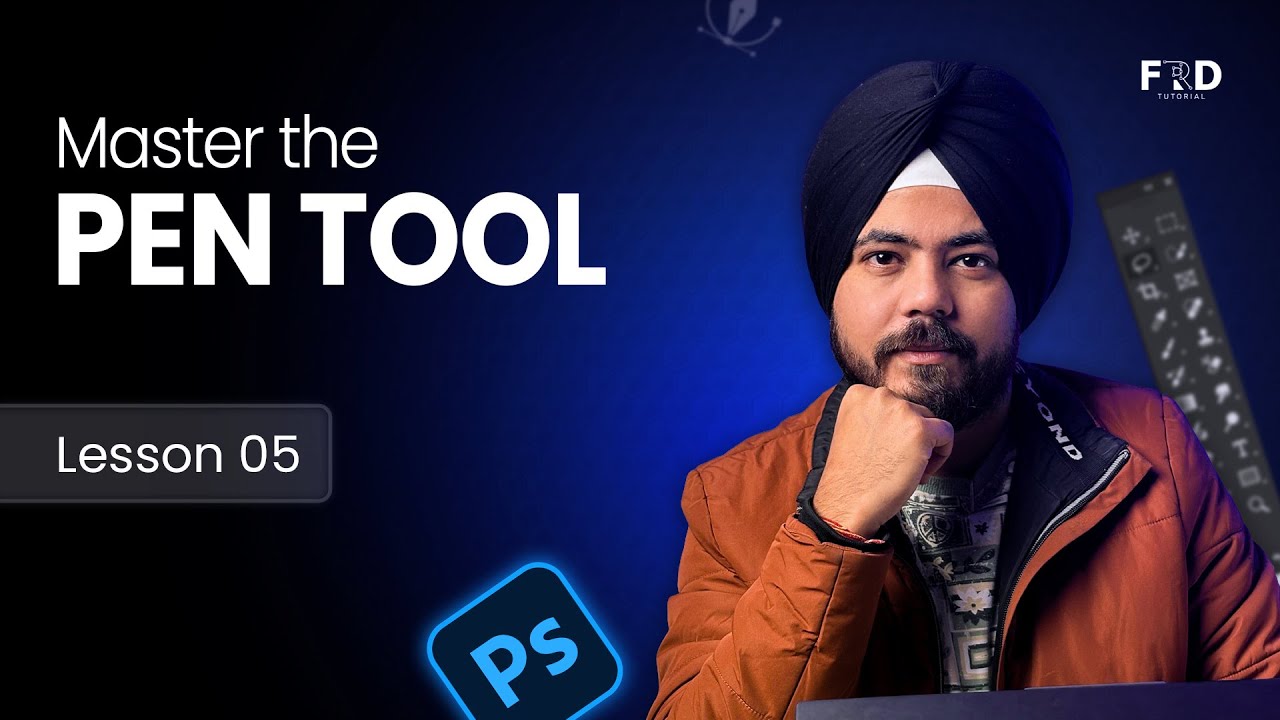 Master the Pen Tool in Photoshop – No More Confusion! 🔥( Photoshop Lesson 05 )