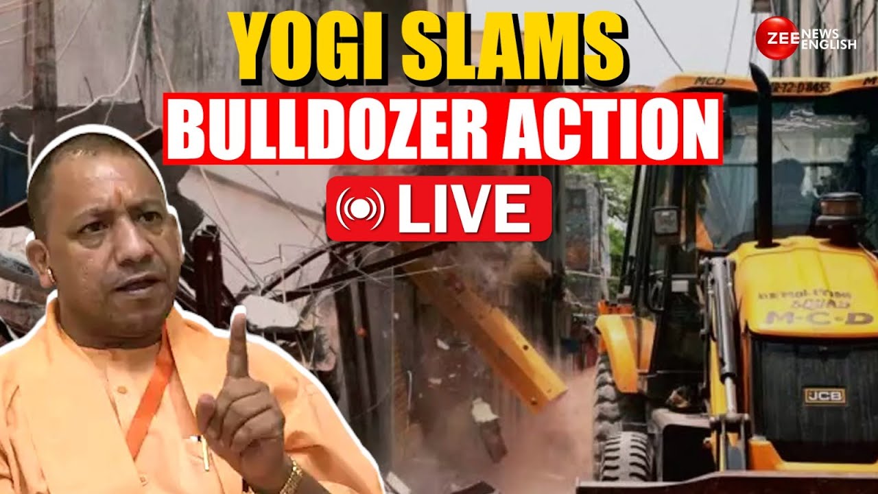LIVE : Yogi's Bulldozer Action in Abrar Nagar | Lucknow Updates | #zeenewsenglishlive