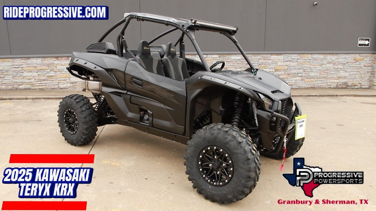 NEW 2025 KAWASAKI TERYX KRX 1000 BLACKOUT EDITION Side by Side UTV For Sale In Sherman, TX