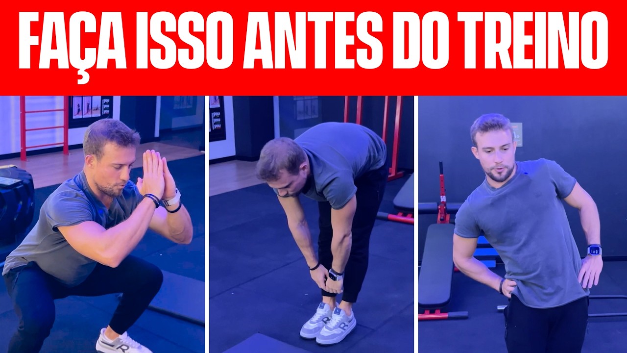 MOBILIDADE ANTES DO TREINO: SEQUÊNCIA COMPLETA DE EXERCÍCIOS