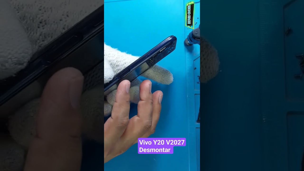 Vivo Y20 V2027 como desmontar o Abrir de una manera sencilla #android #reparar #celular #vivoy20