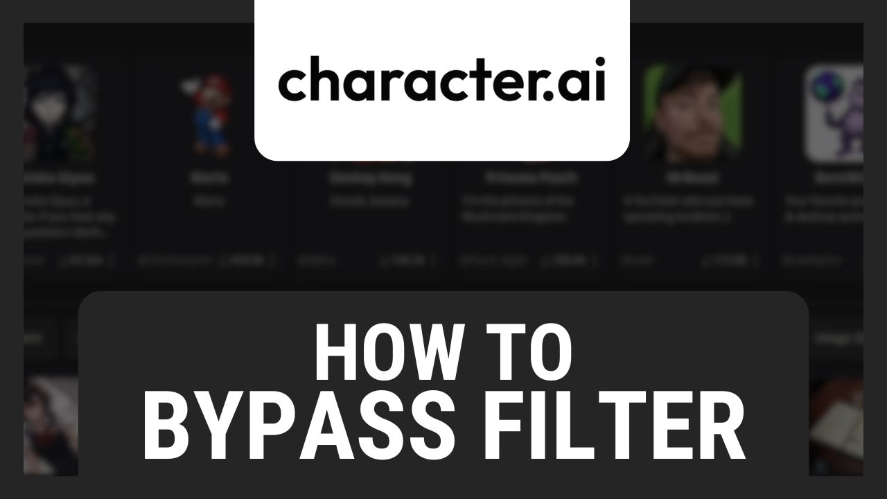 Character AI: How to Bypass the Filter