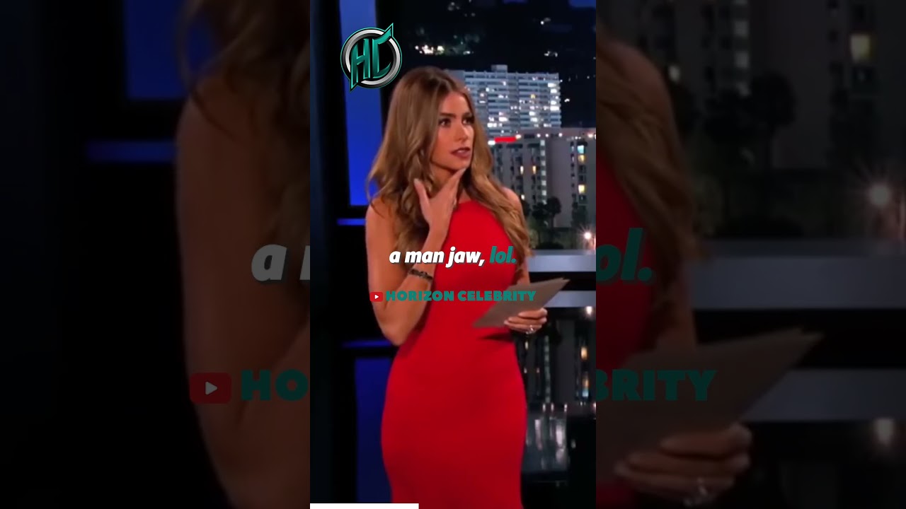 Sofia Vergara has a man jaw 😂 #shorts #celebrity #tvshow