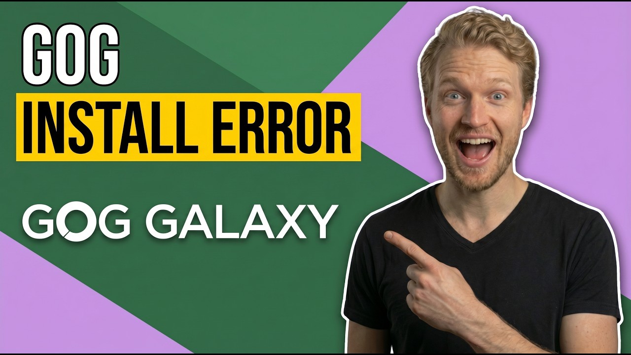 Fix Gog Install Error [Easy Troubleshooting Guide]