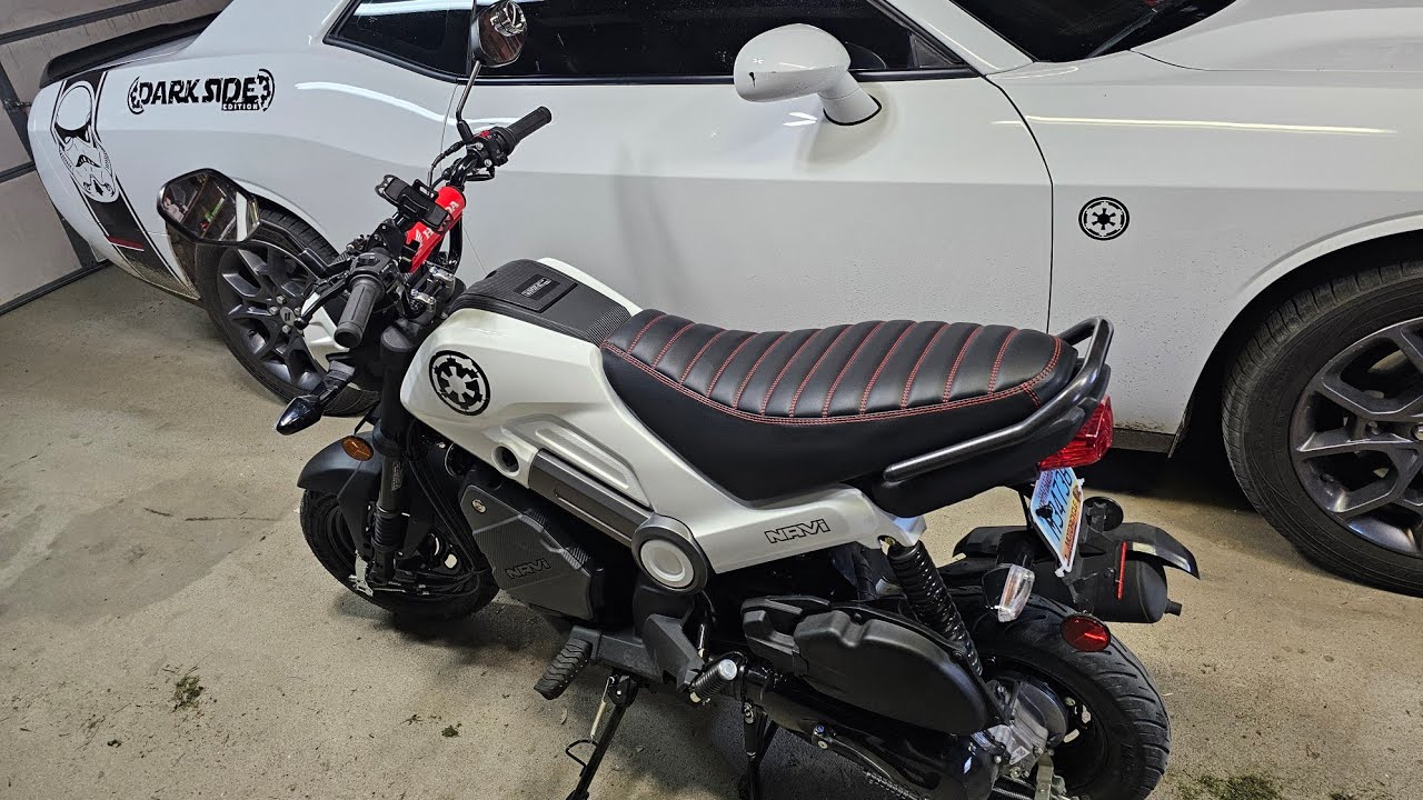 Новые пластиковые детали на Honda Navi
