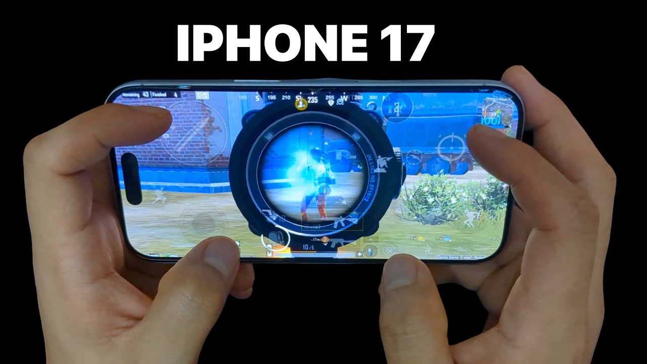IPHONE 17 120 FPS HANDCAM BGMI TEST