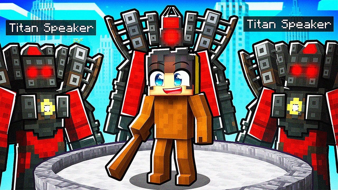 3 Tane TİTAN SPEAKERMAN Karşı Tung Tung Tung Sahur Hayatta Kalabilir Mi? 📷 | Minecraft