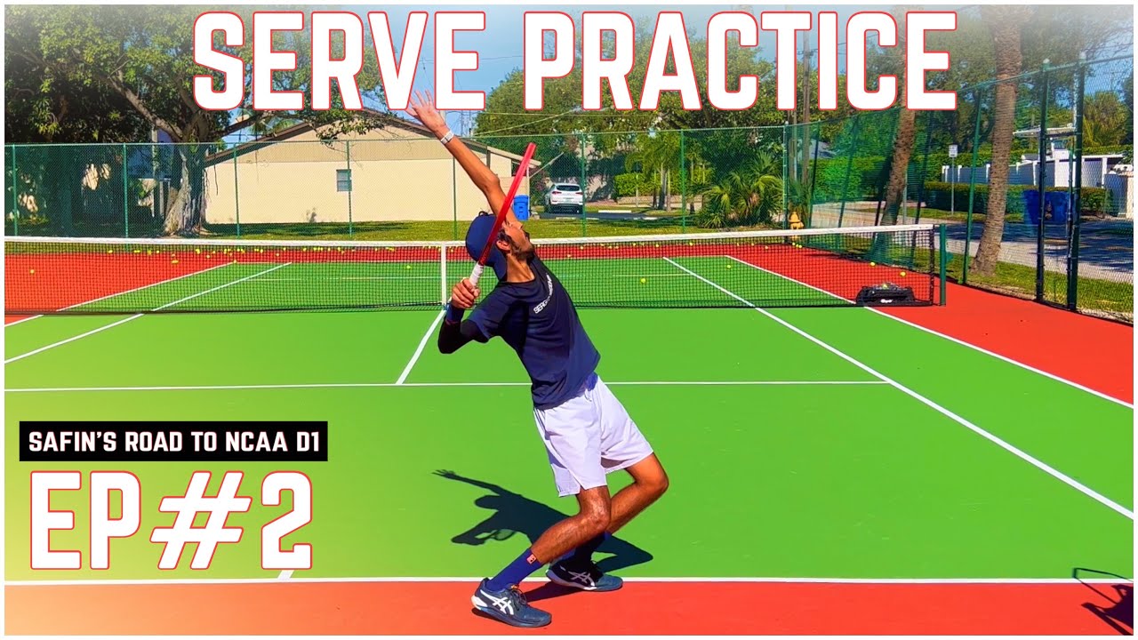 Serve Practice | Safin’s Road to D1 EP#2