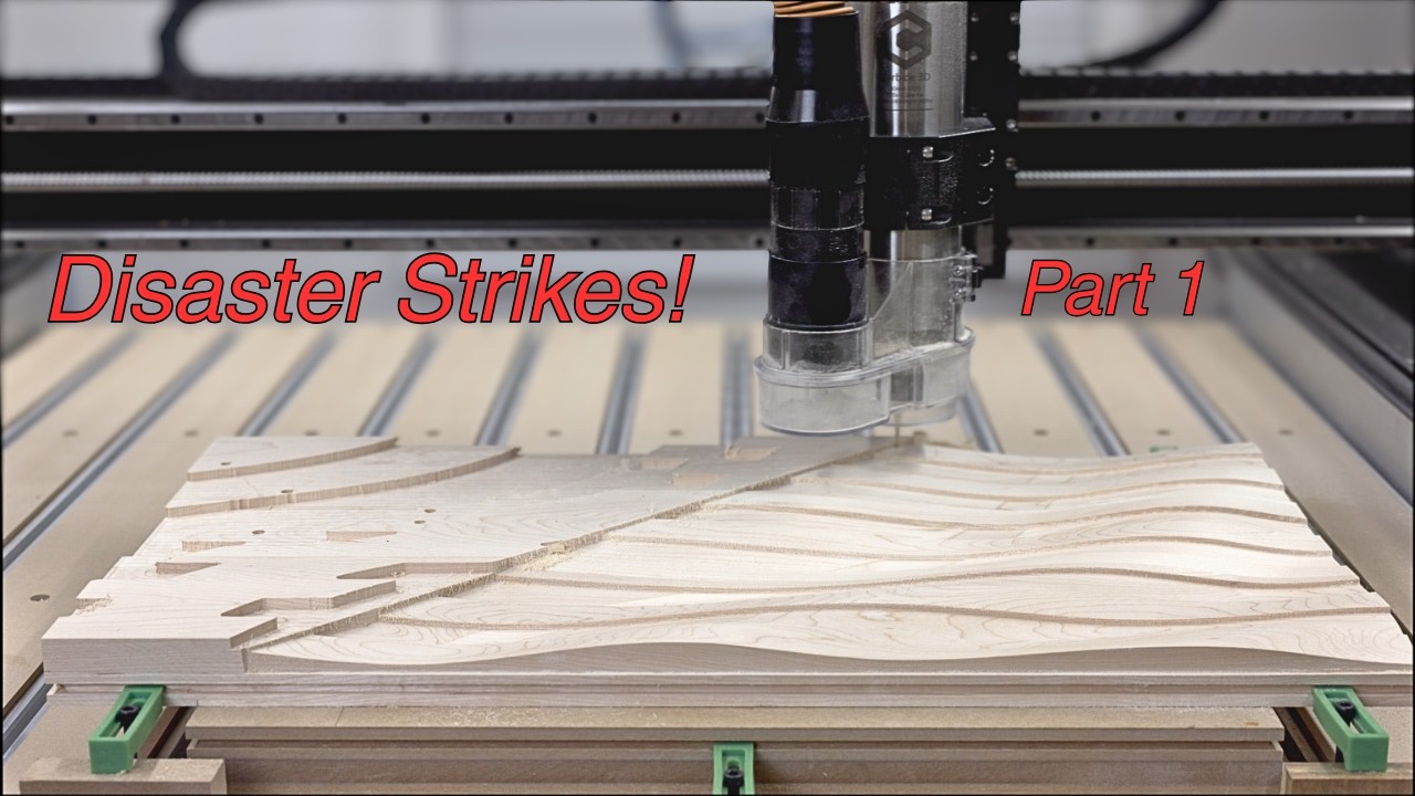 American Flag Fiasco - Disaster Strikes While Carving Part 1