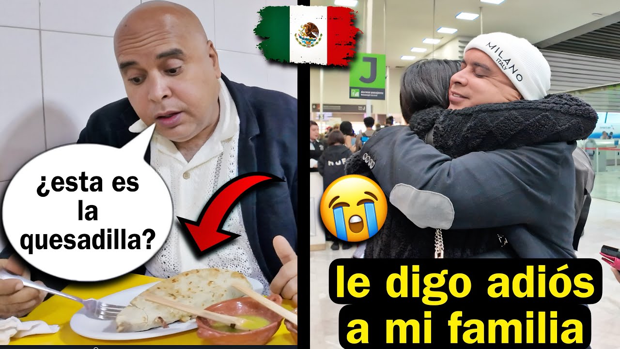 Así fue como despedí a mi familia 😭 Tuve que quedarme 