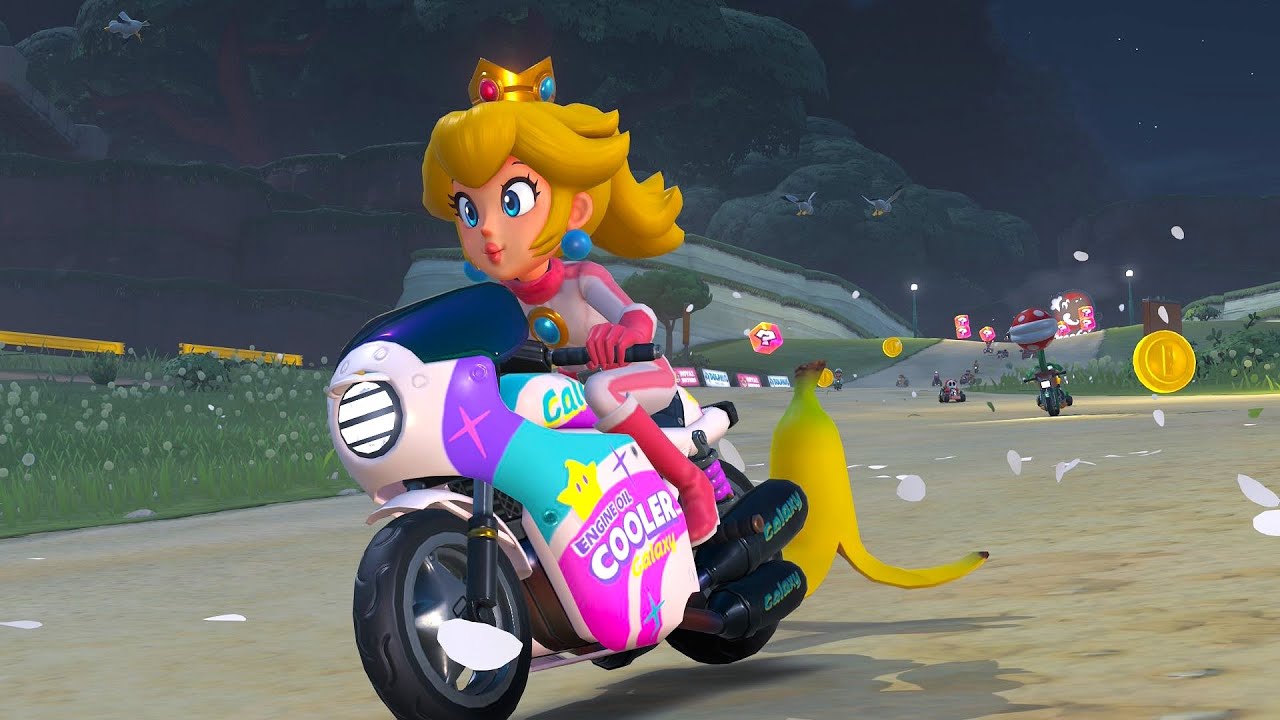 Mario Kart World - Aero Peach