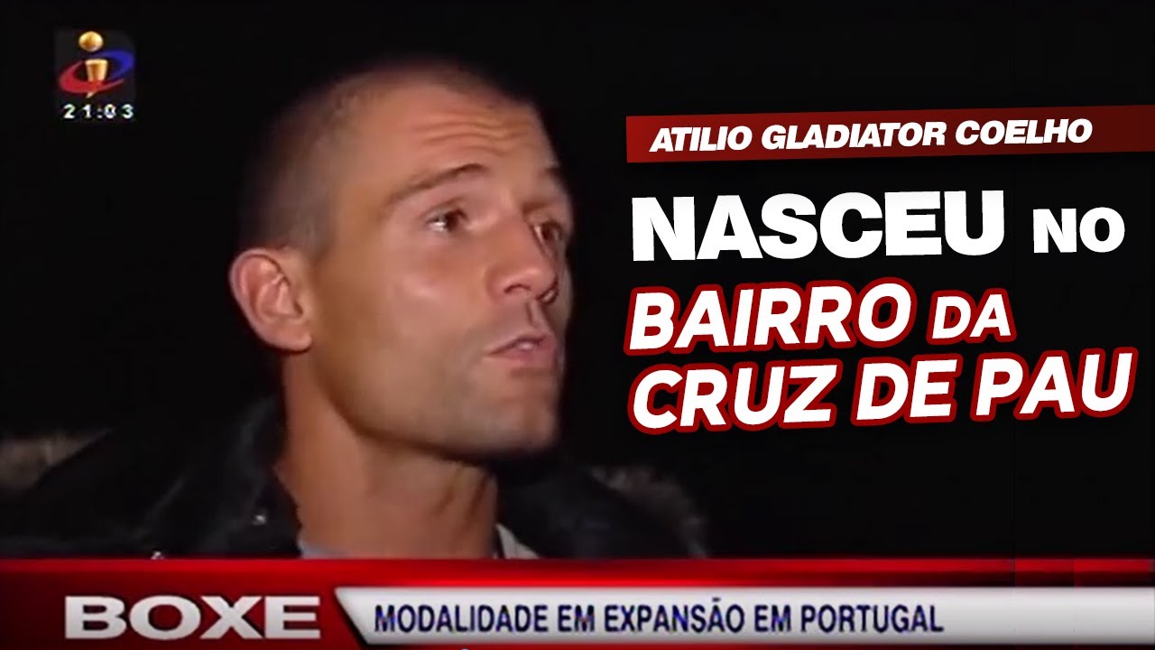 Jornal Nacional TVI com ATILIO GLADIADOR COELHO #kickboxing | Cruz de Pau em Matosinhos