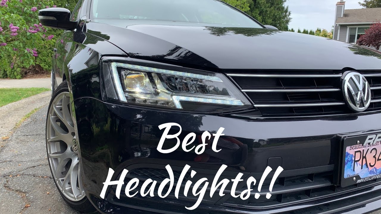 VW Jetta INSANE Headlight Upgrade! | MK6 Facelift