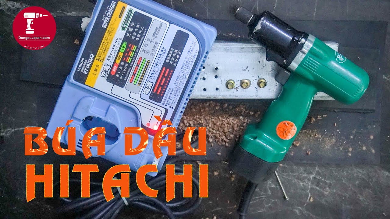 Máy bắn vít búa dầu Hitachi | DỤNG CỤ JAPAN