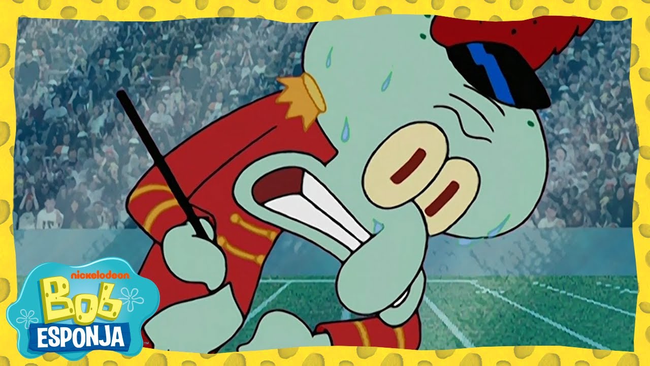 ¡La mejor actuación de Calamardo! | Bob Esponja en Español