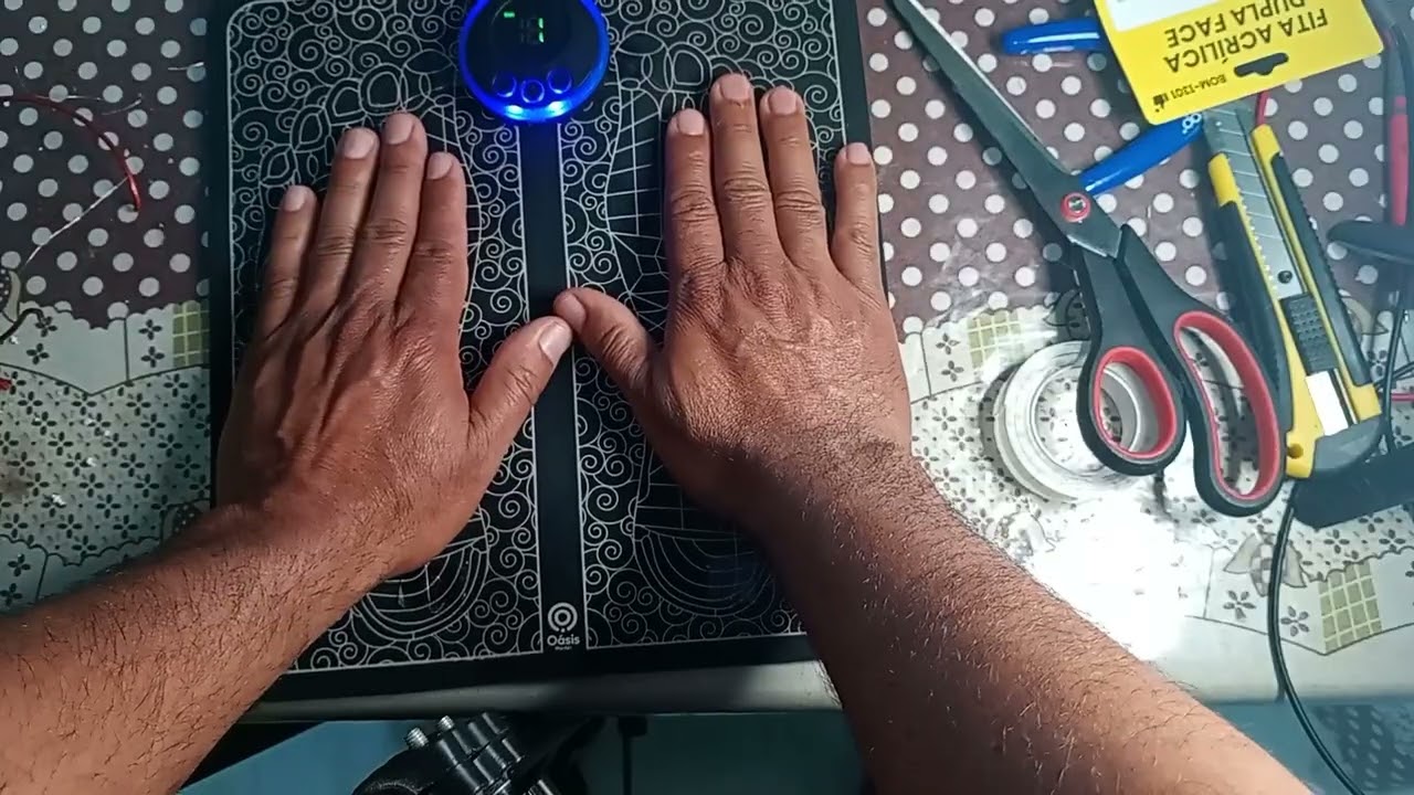 Conserto em massageador de pés marca Oásis.
