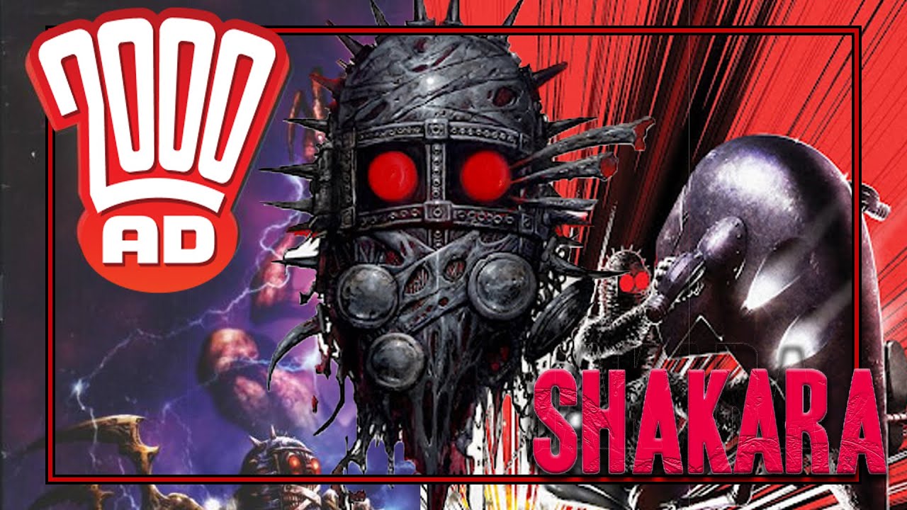 El impactante universo de SHAKARA en 2000AD