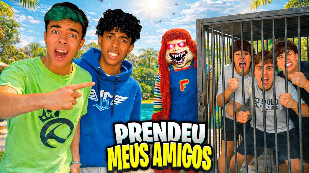 O FOFUXO FOFÃO DO MAL PRENDEU MEUS AMIGOS‼️😱 *TEMOS QUE SALVAR ELES
